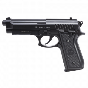 Пневматический пистолет Borner 92 (Beretta 92), кал. 4,5 мм, пластик