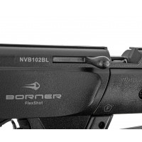 Винтовка пневматическая мультикомпрессионная Borner Flex Shot Multi-Pump, Black кал. 4,5 мм (пластик, 3 Дж) Винтовка пневматическая мультикомпрессионная Borner Flex Shot Multi-Pump, Black кал. 4,5 мм (пластик, 3 Дж)