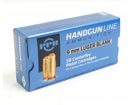 Патрон светозвукового действия 9mm Luger (50 штук)