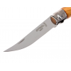 Нож филейный OPINEL №8, нержавеющая сталь, рукоять оливковое дерево