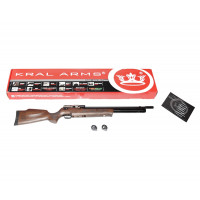 Пневматическая винтовка Kral Puncher Maxi W (орех, PCP, 3 Дж) 6,35 мм